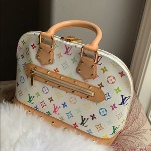 Louis Vuitton Takashi Murakami Alma PM Handbag